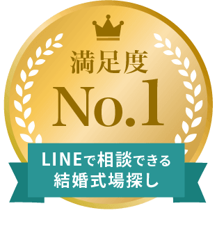 LINEで相談できる結婚式場探し 満足度No.1「トキハナ」日本マーケティングリサーチ機構調べ 2022年11月期_結婚式場検索サービスに関する満足度調査