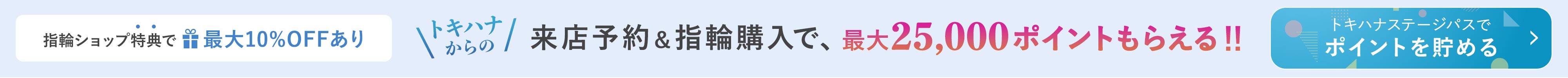 トキハナで式場決定するとドレス・和装が最大50%OFF|トキハナメイトなら衣装レンタルで、ポイントがもらえる!|トキハナステージパスでポイントを貯める