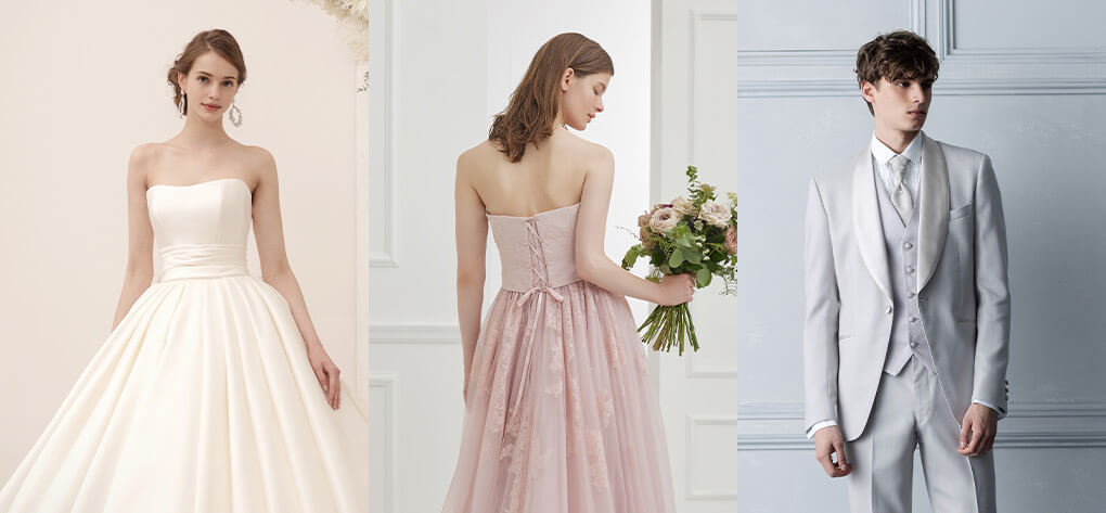 メーカー直送ドレス　アトリエユカ