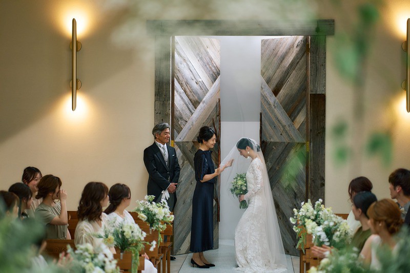 太陽と木のぬくもりを感じるセレモニー