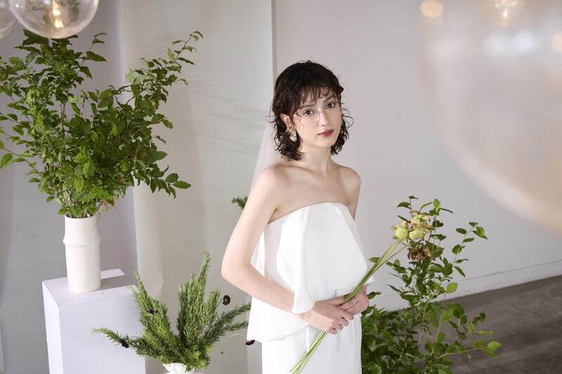 ドレスのディティールまでこだわって
