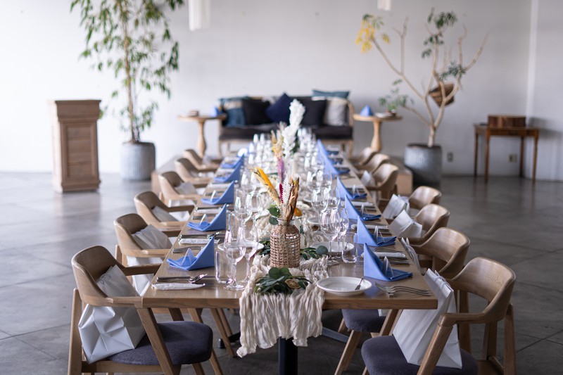 白を基調としたシンプルな空間