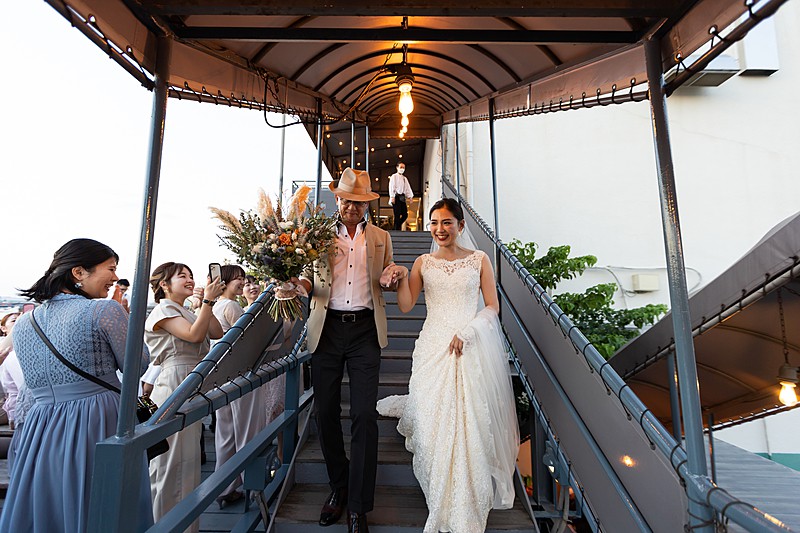 グリーンの祭壇はSNS映えも抜群