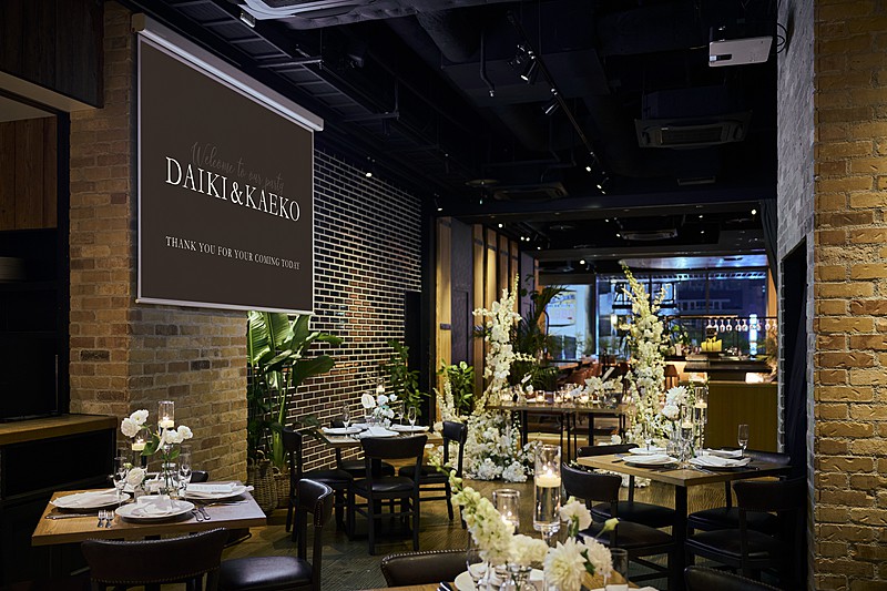 バンド演奏や映像演出もOK！ 