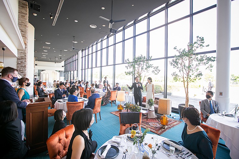 笑顔いっぱい！自由な宴内人前式