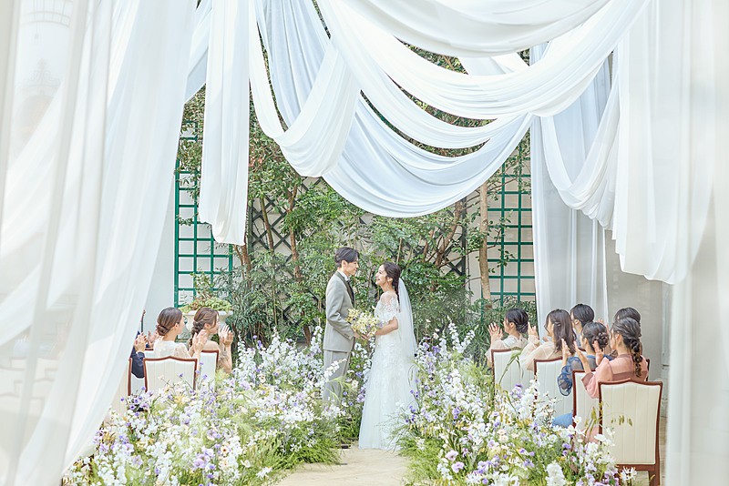 緑・光あふれるガーデン挙式