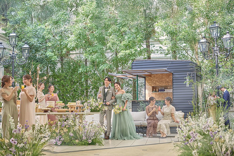 ゲストと笑顔溢れるひと時を