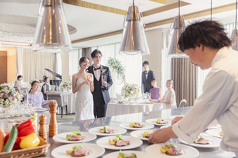 シェフと一緒にメニューを考案