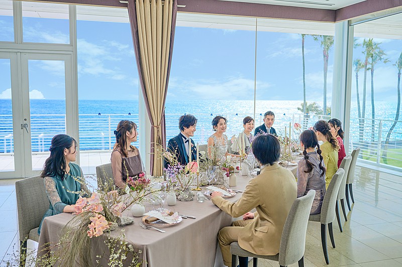 少人数だからこそできる、贅沢なテラスパーティ