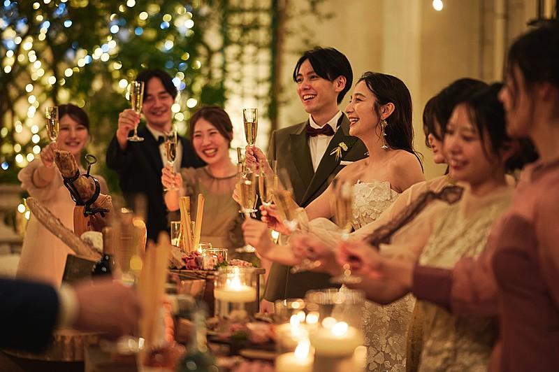 ディナータイムのパーティ