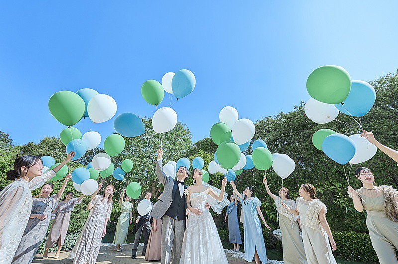憧れのバルーンリリース