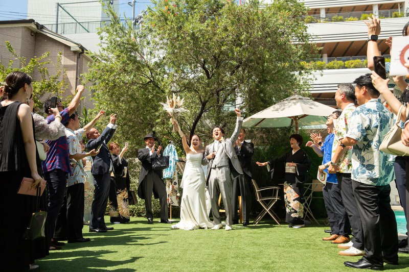 まるで週末のように時間がほどける結婚式