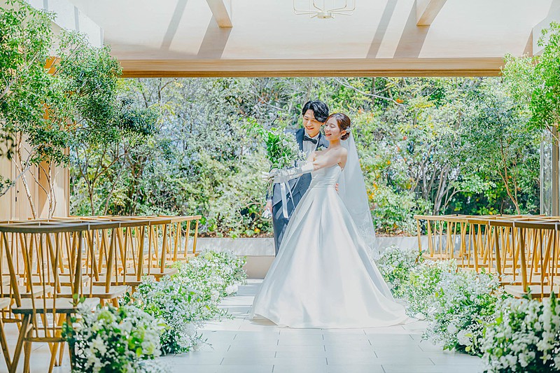 自然体で過ごすガーデンチャペル