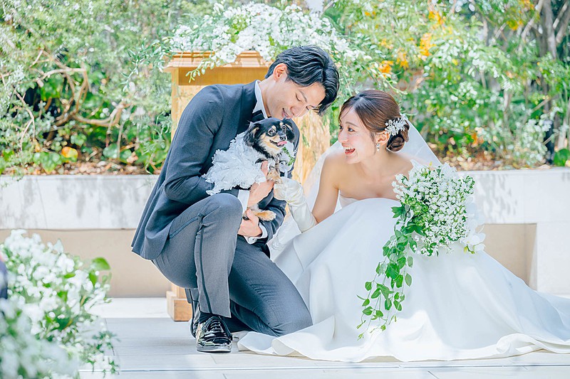 愛犬と一緒に叶える大切な一日を	