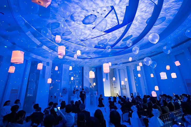 ゲスト参加が叶うランタン＆プラネタリウム演出