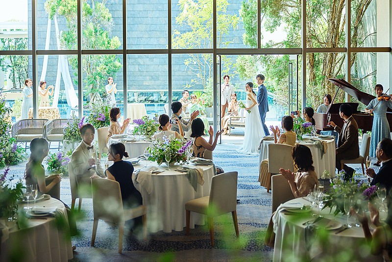 おふたりらしい演出でゲストをおもてなし