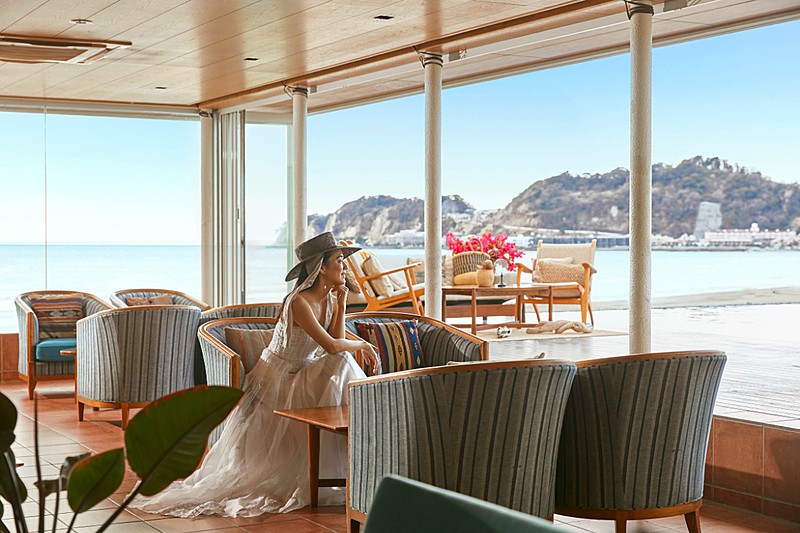 ゲストはどのシーンもオーシャンビューを堪能