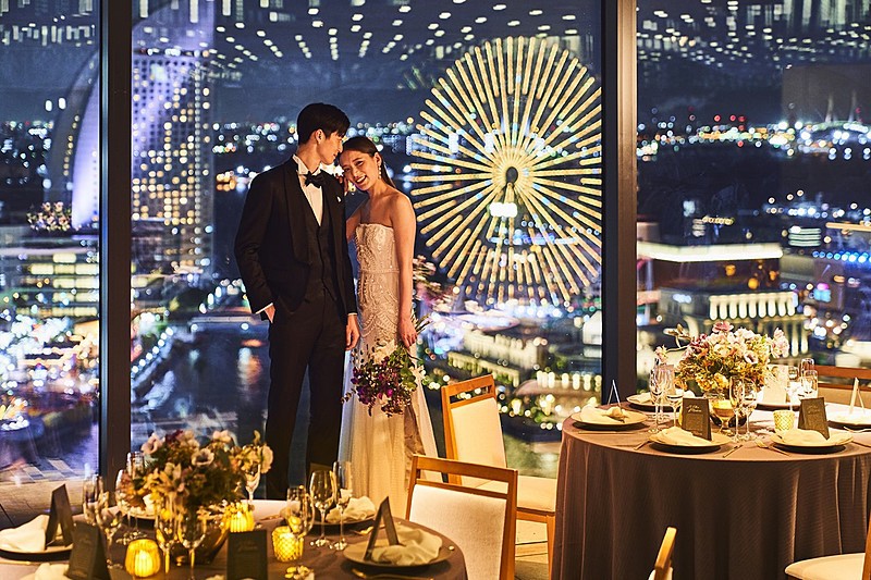 幻想的に煌めく夜景を楽しめるナイトパーティー