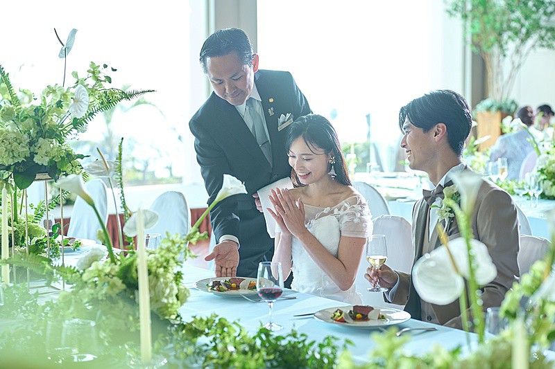 まるで自然と一体になったような開放感あふれるパーティーを	