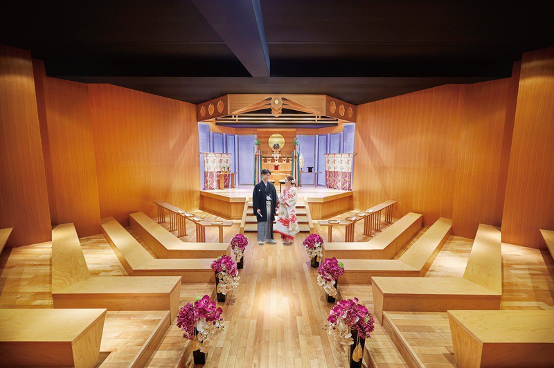 伝統とモダンが融合した神殿