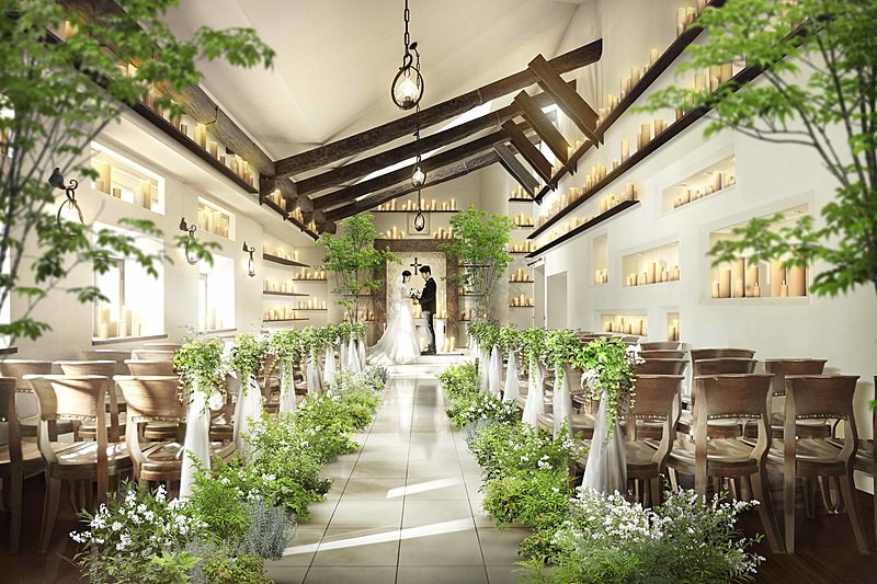 選べる2つのチャペルで特別なセレモニーを