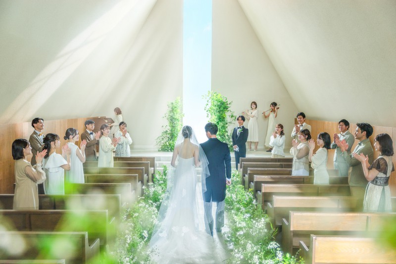 気持ちが伝わるぬくもりに満ちた挙式