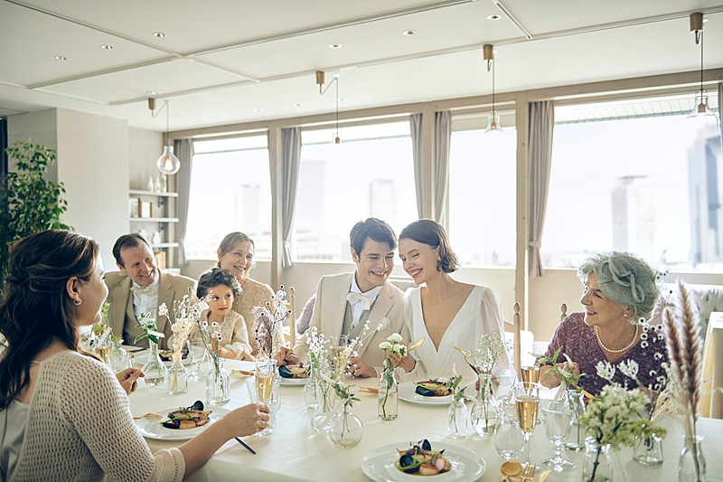 6名～叶う、ご両家での少人数パーティにも◎