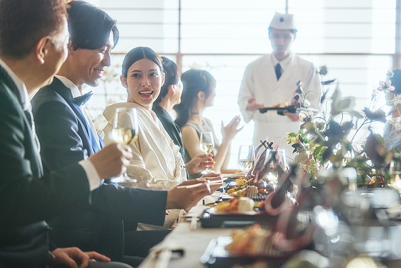 「自宅婚」のような和やかな時間