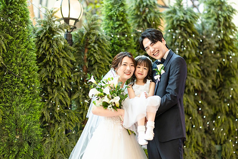 ミキハウス子育て総研認定”ウェルカムベビーの結婚式場”