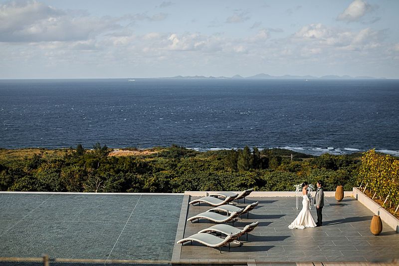 インフィニティプールで叶える唯一無二のセレモニー	