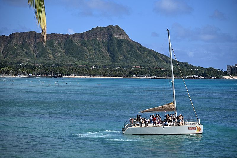 ハワイそのものを感じられる臨場感たっぷりの景色