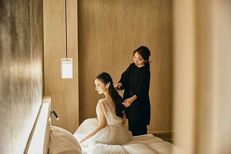 開放的な空間と充実設備でゲストも快適