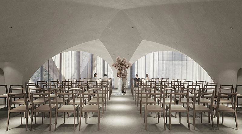 人生を共に分かち合う、自然光と風が包む挙式時間