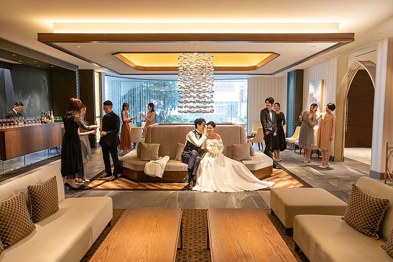 貸切の館内は上質なくつろぎ空間