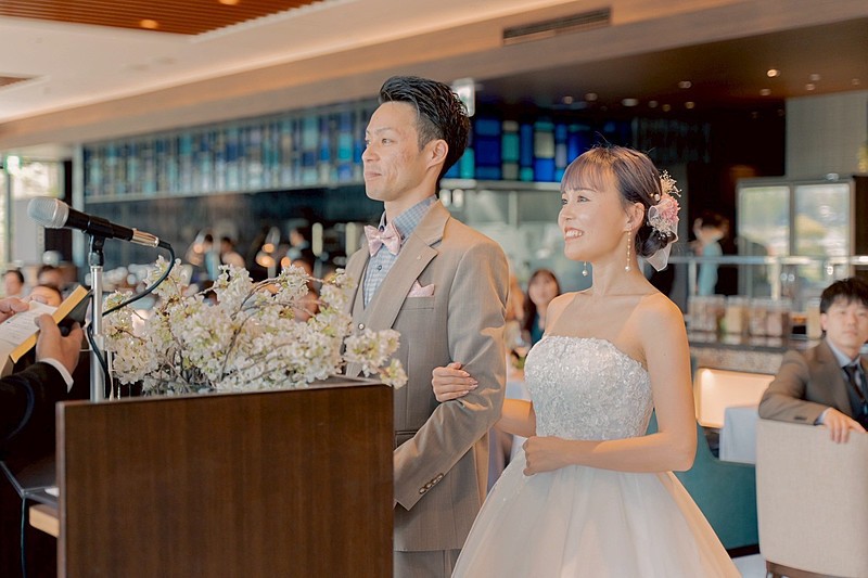 【会場内人前式】