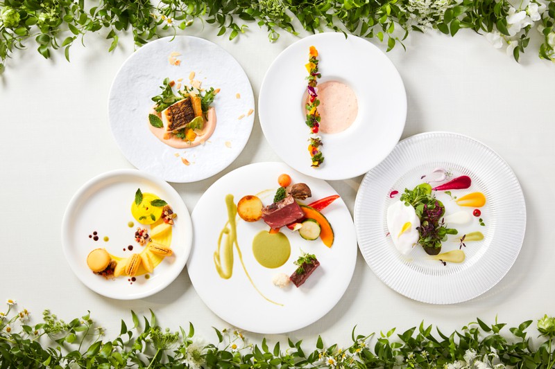華やかなフレンチに日本の繊細さをとり入れた“フレンチジャポネ”