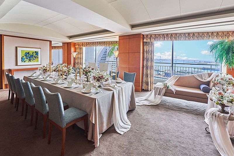 ホテル随一の特別な最高級スイートルーム「パシフィックスイート」	