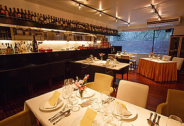 レストラン会食はゲストにもご好評