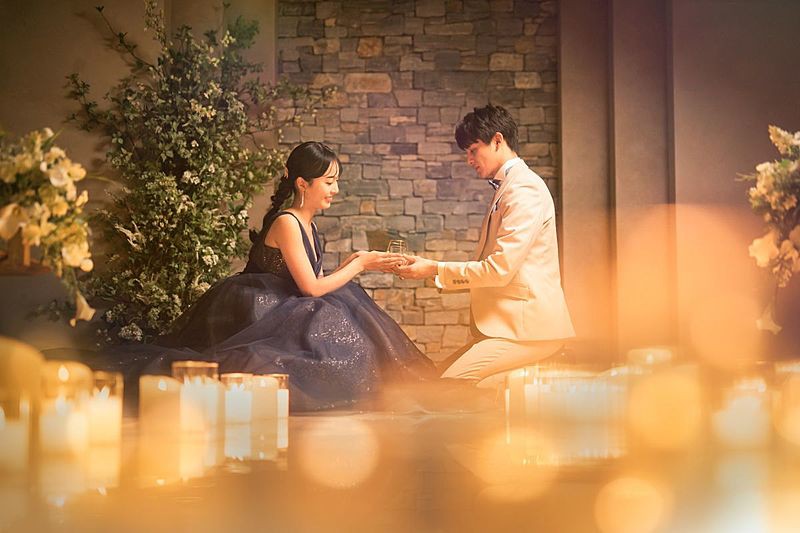 カラードレスのラインナップも豊富