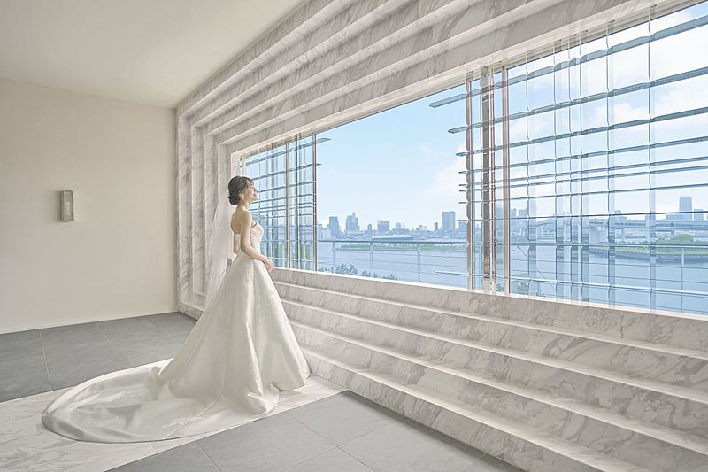 海が見えるチャペルは2店のみ