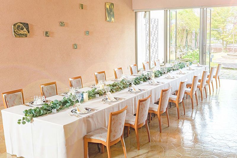 家族のみでのパーティーも可能