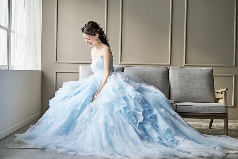 カラードレスのラインナップも豊富