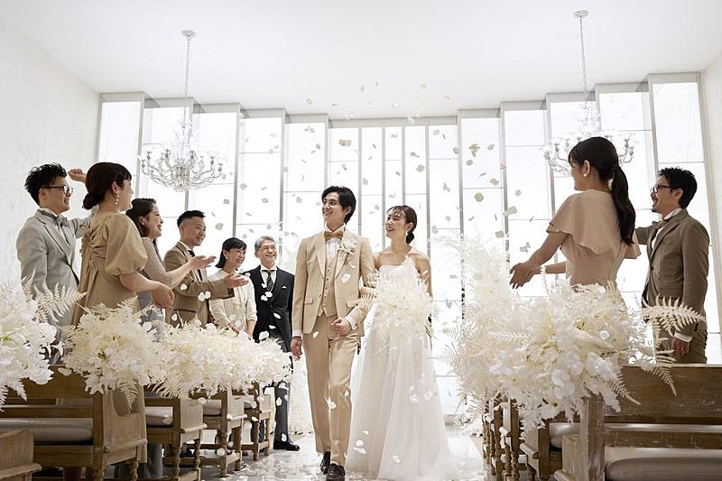 家族の結婚式にちょうどいいが見つかる