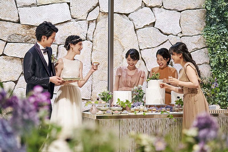 おふたりらしいコーディネートで彩る