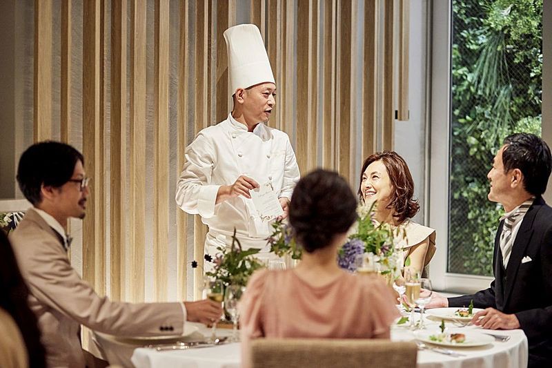 おふたりの想いを、一皿一皿に込めて届けるおもてなし