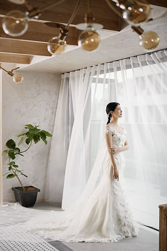 豊富なドレスのラインナップ