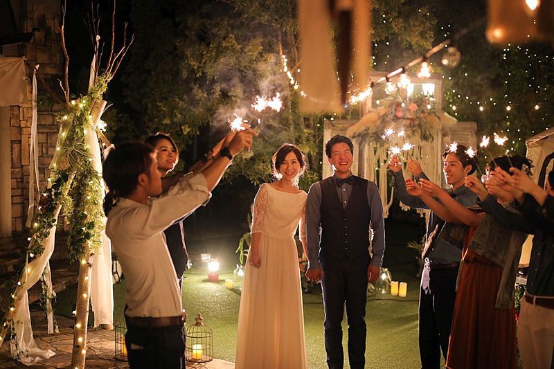 １日１組だけの結婚式だからスタート時間も自由