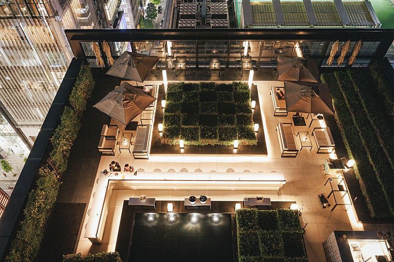 ルーフトップテラス「LE JARDIN DE TWEED」を貸切に