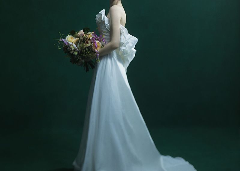 着心地まで考えられた、花嫁にそっと寄り添う特別な一着