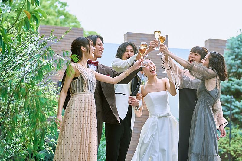 楽しいひとときと共に祝福を